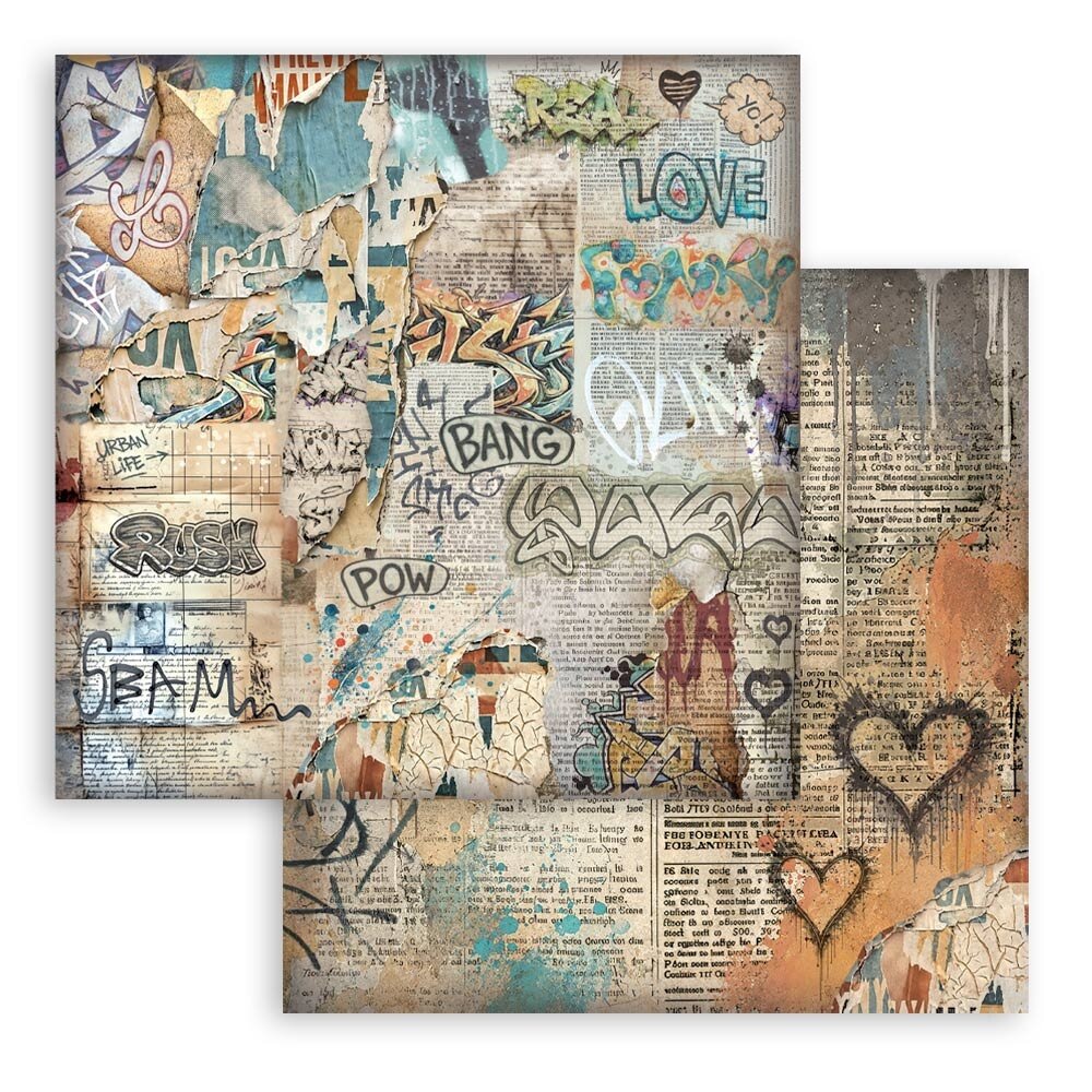 Stamperia Furry Friends 2 12x12 Inch Paper Pack Maxi Background Selection by Antonis Tzanidakis (SBBL195) Stamperia Furry Friends 2 12x12 Inch Paper Pack Maxi Background Selection by Antonis Tzanidakis (SBBL195)