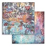 Stamperia Furry Friends 2 12x12 Inch Paper Sheet Graffiti Flowers (10pcs) by Antonis Tzanidakis (SBB1174)
