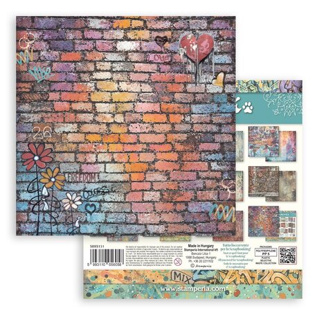 Stamperia Furry Friends 2 8x8 Inch Paper Pack Maxi Background Selection by Antonis Tzanidakis (SBBS151) Stamperia Furry Friends 2 8x8 Inch Paper Pack Maxi Background Selection by Antonis Tzanidakis (SBBS151)