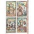 Furry Friends 2 A4 Rice Paper Cards (6pcs) by Antonis Tzanidakis (DFSA41175) Furry Friends 2 A4 Rice Paper Cards (6pcs) by Antonis Tzanidakis (DFSA41175)