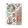 Stamperia Furry Friends 2 A5 Washi Pad (8pcs) by Antonis Tzanidakis (SBW39) Stamperia Furry Friends 2 A5 Washi Pad (8pcs) by Antonis Tzanidakis (SBW39)