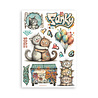 Stamperia Furry Friends 2 A5 Washi Pad (8pcs) by Antonis Tzanidakis (SBW39) Stamperia Furry Friends 2 A5 Washi Pad (8pcs) by Antonis Tzanidakis (SBW39)