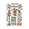 Stamperia Furry Friends 2 A5 Washi Pad (8pcs) by Antonis Tzanidakis (SBW39) Stamperia Furry Friends 2 A5 Washi Pad (8pcs) by Antonis Tzanidakis (SBW39)