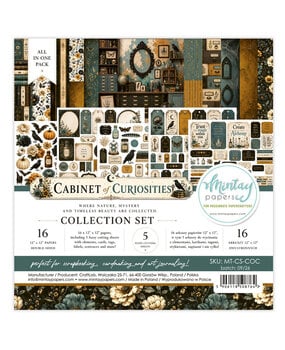 Mintay Cabinet of Curiosities 12x12 Inch Collection Set (16pcs) (MT-CS-COC)