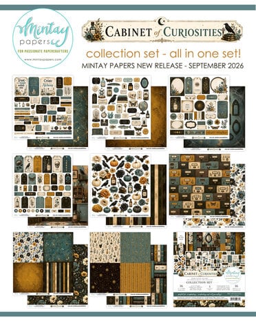 Mintay Cabinet of Curiosities 12x12 Inch Collection Set (16pcs) (MT-CS-COC) Mintay Cabinet of Curiosities 12x12 Inch Collection Set (16pcs) (MT-CS-COC)
