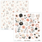 Mintay Let's Celebrate 12x12 Inch Fussy Cut Flora Paper (MT-LCB-10)