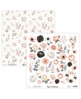 Mintay Let's Celebrate 12x12 Inch Fussy Cut Flora Paper (MT-LCB-10)