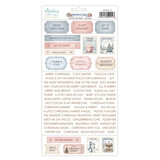 Mintay Snowberry Lane 6x12 Inch Paper Stickers Words (MT-SNL-13)