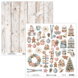 Mintay Snowberry Lane 12x12 Inch Elements Paper (MT-SNL-09)