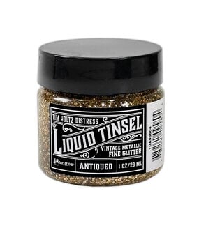 Ranger Tim Holtz Distress Liquid Tinsels Fine Antiqued 1 fl oz (TDA95804)