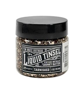 Ranger Tim Holtz Distress Liquid Tinsels Chunky Tarnished 1 fl oz (TDA95835)