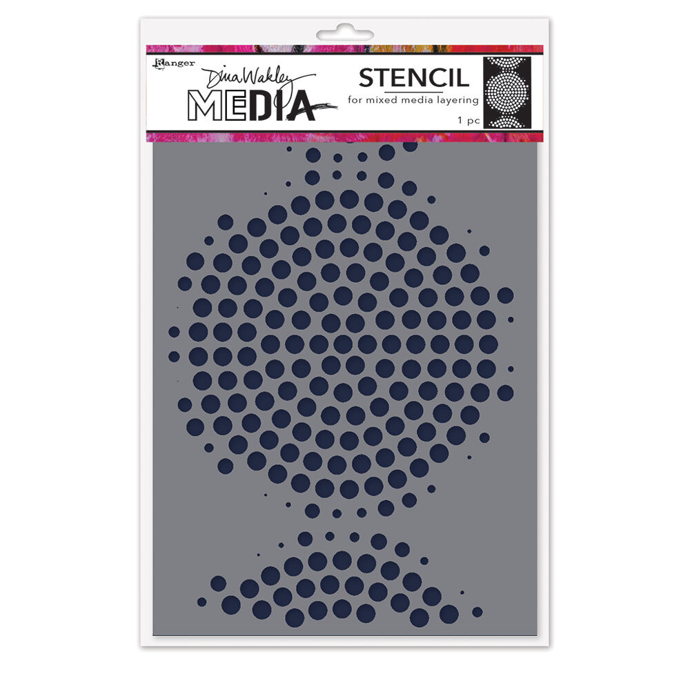 Ranger Dina Wakley MEdia Stencils Circle of Circles (MDS93992) Ranger Dina Wakley MEdia Stencils Circle of Circles (MDS93992)