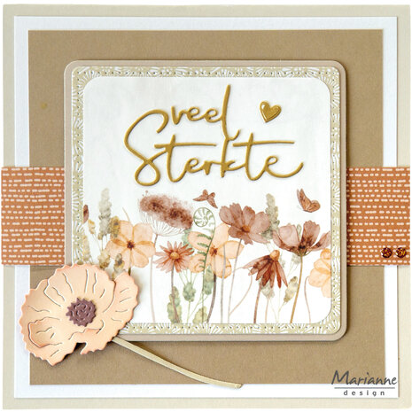 Marianne Design Decoupage Sheet A4 Earth Tones (VK9660)