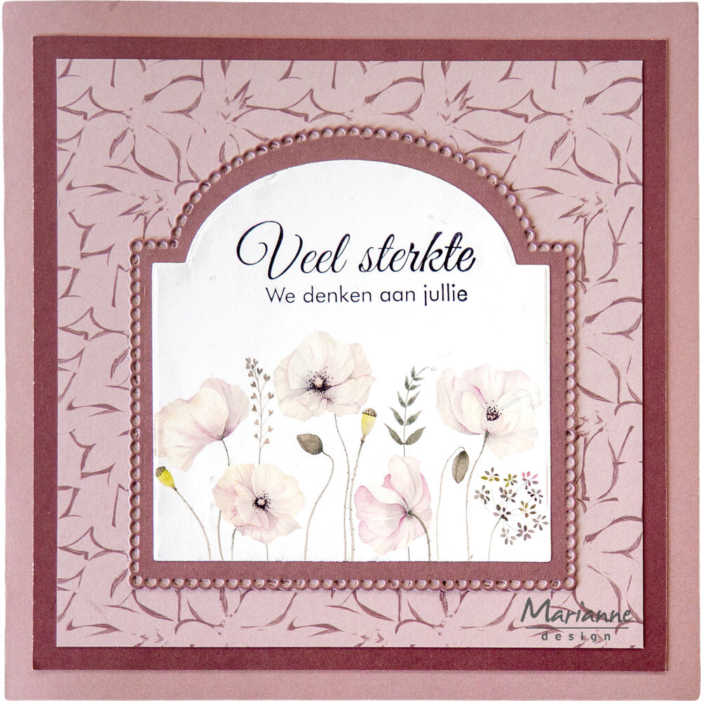 Marianne Design Decoupage Sheet A4 Earth Tones (VK9660)
