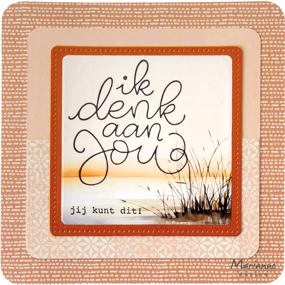 Marianne Design Craftables Squares (CR1755) Marianne Design Craftables Squares (CR1755)
