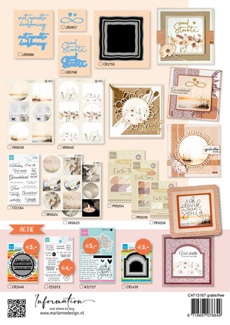 Marianne Design Leaflet The Collection #167 November (CAT13167) Marianne Design Leaflet The Collection #167 November (CAT13167)
