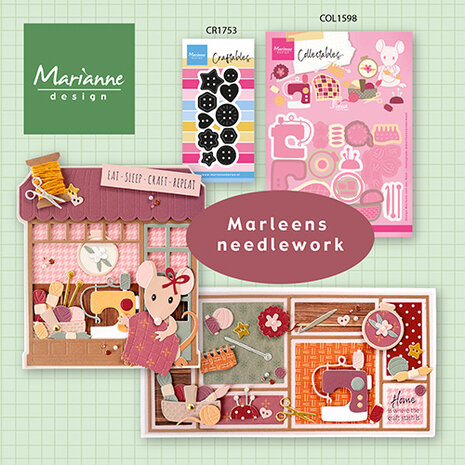 Marianne Design Craftables Punch Die XL Buttons (CR1753) Marianne Design Craftables Punch Die XL Buttons (CR1753)