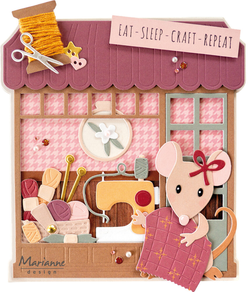 Marianne Design Craftables Punch Die XL Buttons (CR1753) Marianne Design Craftables Punch Die XL Buttons (CR1753)