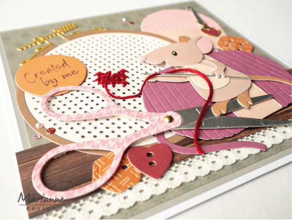 Marianne Design Craftables Embroidery Hoop (CR1752) Marianne Design Craftables Embroidery Hoop (CR1752)