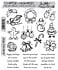 Christmas Doodles Tim Holtz Cling Stamps (CMS505) Christmas Doodles Tim Holtz Cling Stamps (CMS505)