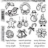 Stampers Anonymous Christmas Doodles Tim Holtz Cling Stamps (CMS505) Stampers Anonymous Christmas Doodles Tim Holtz Cling Stamps (CMS505)