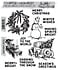 Wonderment Tim Holtz Cling Stamps (CMS504) Wonderment Tim Holtz Cling Stamps (CMS504)