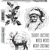 Stampers Anonymous Festive Schematic Tim Holtz Cling Stamps (CMS502) Stampers Anonymous Festive Schematic Tim Holtz Cling Stamps (CMS502)