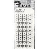 Stampers Anonymous Retro Snowflake Tim Holtz Layering Stencil (THS190)