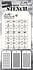 Set #63 Tim Holtz Layering Mini Stencil (3pcs) (THMST063) Set #63 Tim Holtz Layering Mini Stencil (3pcs) (THMST063)