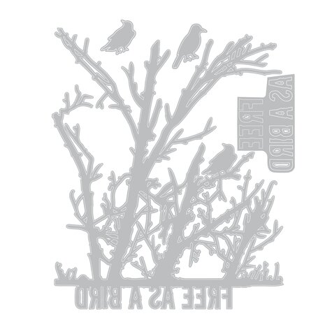 Sizzix Thinlits Die Set Free Bird (4pcs) by Seth Apter (667213) Sizzix Thinlits Die Set Free Bird (4pcs) by Seth Apter (667213)
