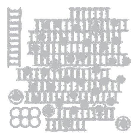 Sizzix Thinlits Die Set Stackers (6pcs) by Seth Apter (667230) Sizzix Thinlits Die Set Stackers (6pcs) by Seth Apter (667230)