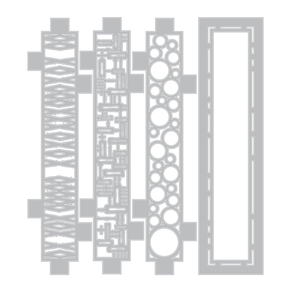 Sizzix Thinlits Die Set Sockets #1 (4pcs) by Seth Apter (667232) Sizzix Thinlits Die Set Sockets #1 (4pcs) by Seth Apter (667232)