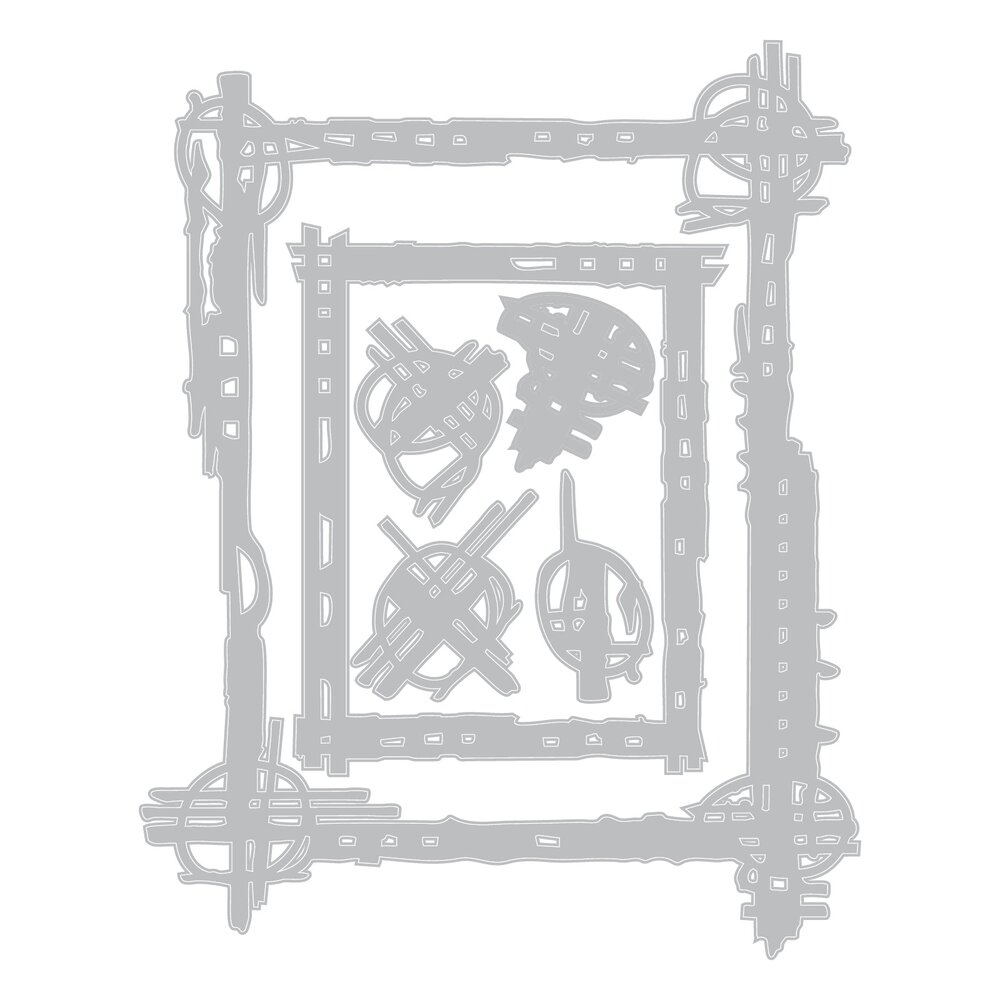 Sizzix Thinlits Die Set Framed (6pcs) by Seth Apter (667233) Sizzix Thinlits Die Set Framed (6pcs) by Seth Apter (667233)