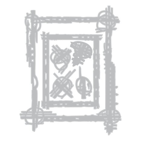 Sizzix Thinlits Die Set Framed (6pcs) by Seth Apter (667233) Sizzix Thinlits Die Set Framed (6pcs) by Seth Apter (667233)