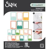 Sizzix Thinlits Die Set Snap and Swap Instamatic (19pcs) by 49 and Market (667205) Sizzix Thinlits Die Set Snap and Swap Instamatic (19pcs) by 49 and Market (667205)