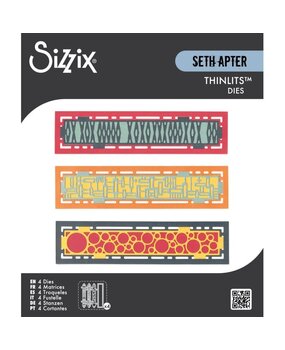 Sizzix Thinlits Die Set Sockets #1 (4pcs) by Seth Apter (667232)