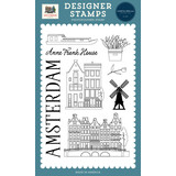Carta Bella Amsterdam Designer Stamp Set (CBAD544041)