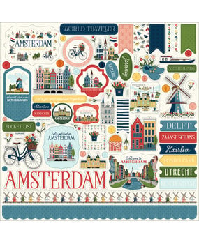 Carta Bella Amsterdam Element Sticker (CBAD544014)