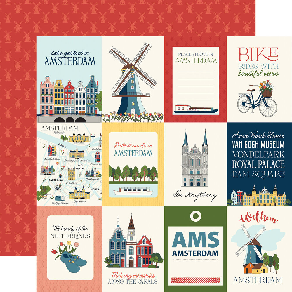 Carta Bella Amsterdam 12x12 Inch Collection Kit (CBAD544016) Carta Bella Amsterdam 12x12 Inch Collection Kit (CBAD544016)