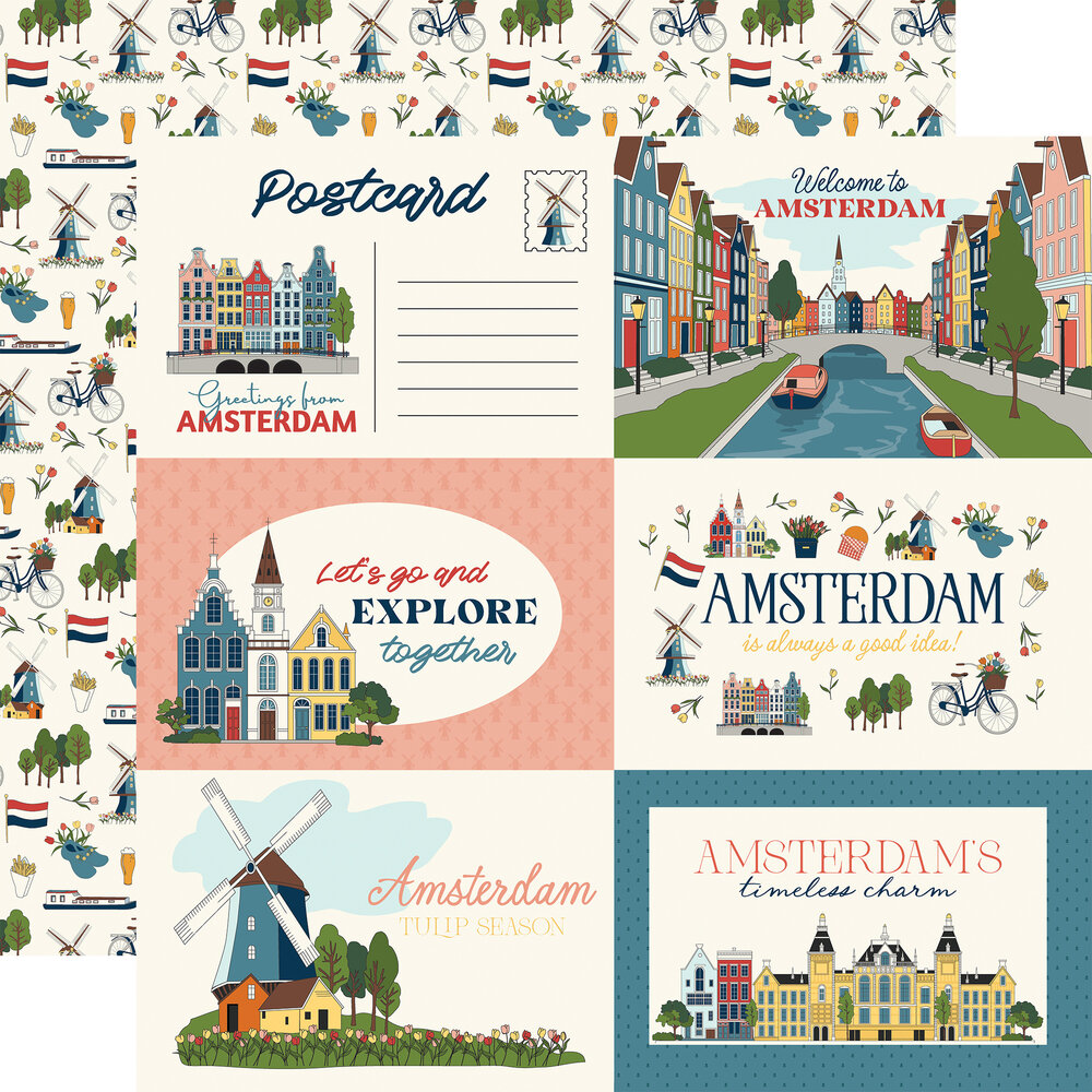 Carta Bella Amsterdam 12x12 Inch Collection Kit (CBAD544016) Carta Bella Amsterdam 12x12 Inch Collection Kit (CBAD544016)