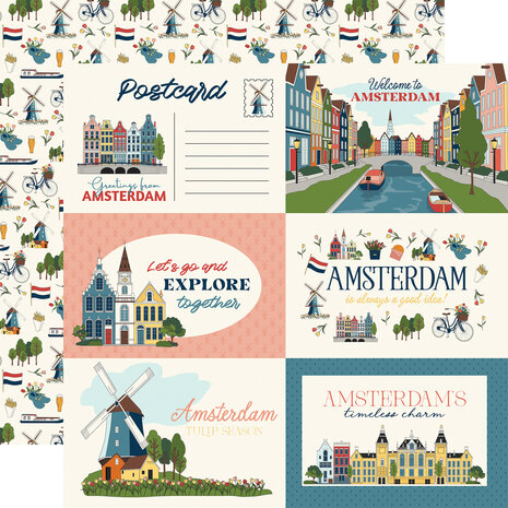 Carta Bella Amsterdam 12x12 Inch Collection Kit (CBAD544016) Carta Bella Amsterdam 12x12 Inch Collection Kit (CBAD544016)