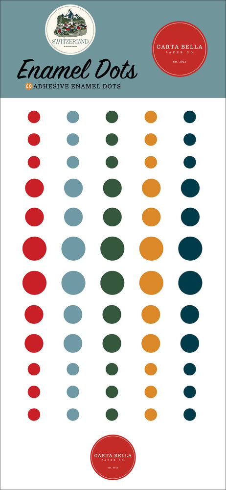 Carta Bella Switzerland Enamel Dots (CBSW545028)