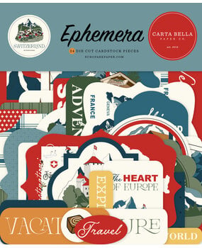Carta Bella Switzerland Ephemera (CBSW545024)