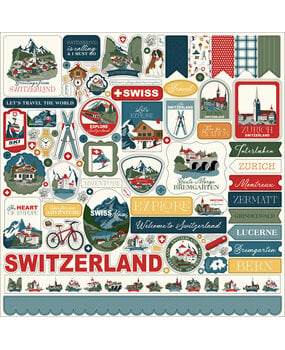 Carta Bella Switzerland Element Sticker (CBSW545014)
