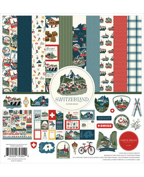 Carta Bella Switzerland 12x12 Inch Collection Kit (CBSW545016)