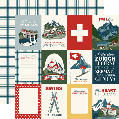 Carta Bella Switzerland 12x12 Inch Collection Kit (CBSW545016) Carta Bella Switzerland 12x12 Inch Collection Kit (CBSW545016)