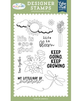 Echo Park Dragonfly Designer Stamp Set Time Together (DGF547046)