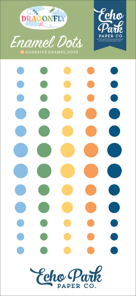 Echo Park Dragonfly Enamel Dots (DGF547028)