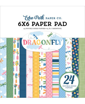 Echo Park Dragonfly 6x6 Inch Paper Pad (DGF547023)
