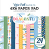 Echo Park Dragonfly 6x6 Inch Paper Pad (DGF547023) Echo Park Dragonfly 6x6 Inch Paper Pad (DGF547023)